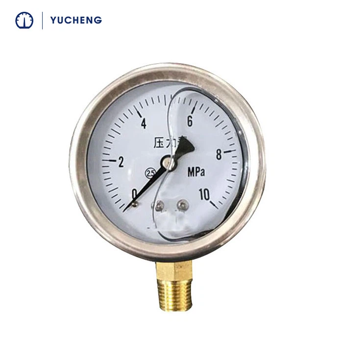 Glycerin filled pressure gauge 10